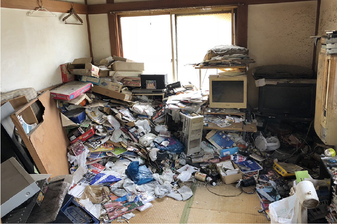 ごみ屋敷の不用品回収