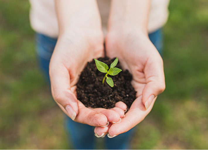 リユース・リサイクルで環境配慮