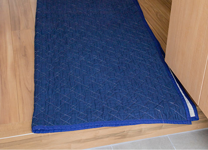 傷がつかないように養生